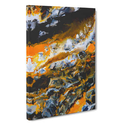 Evanescent Force Abstract - Wrapped Canvas