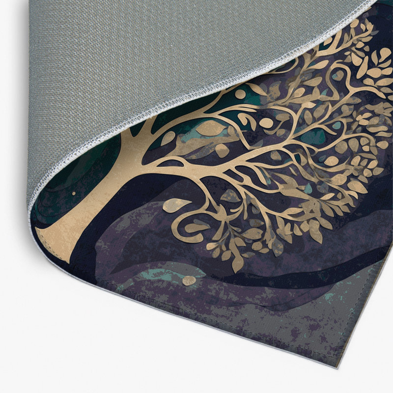 Tapis intérieur et extérieur Galactic Greenery, Rectangulaire 2 pi x 3 pi