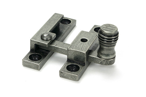 Prestbury Quadrant Fastener - Narrow, Black