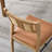 Farmhouse Solid Wood Dining Chairs With Braided Rope Backrest, Upholstered Dining Chairs For Dining Room Parlor-514316291-514316289