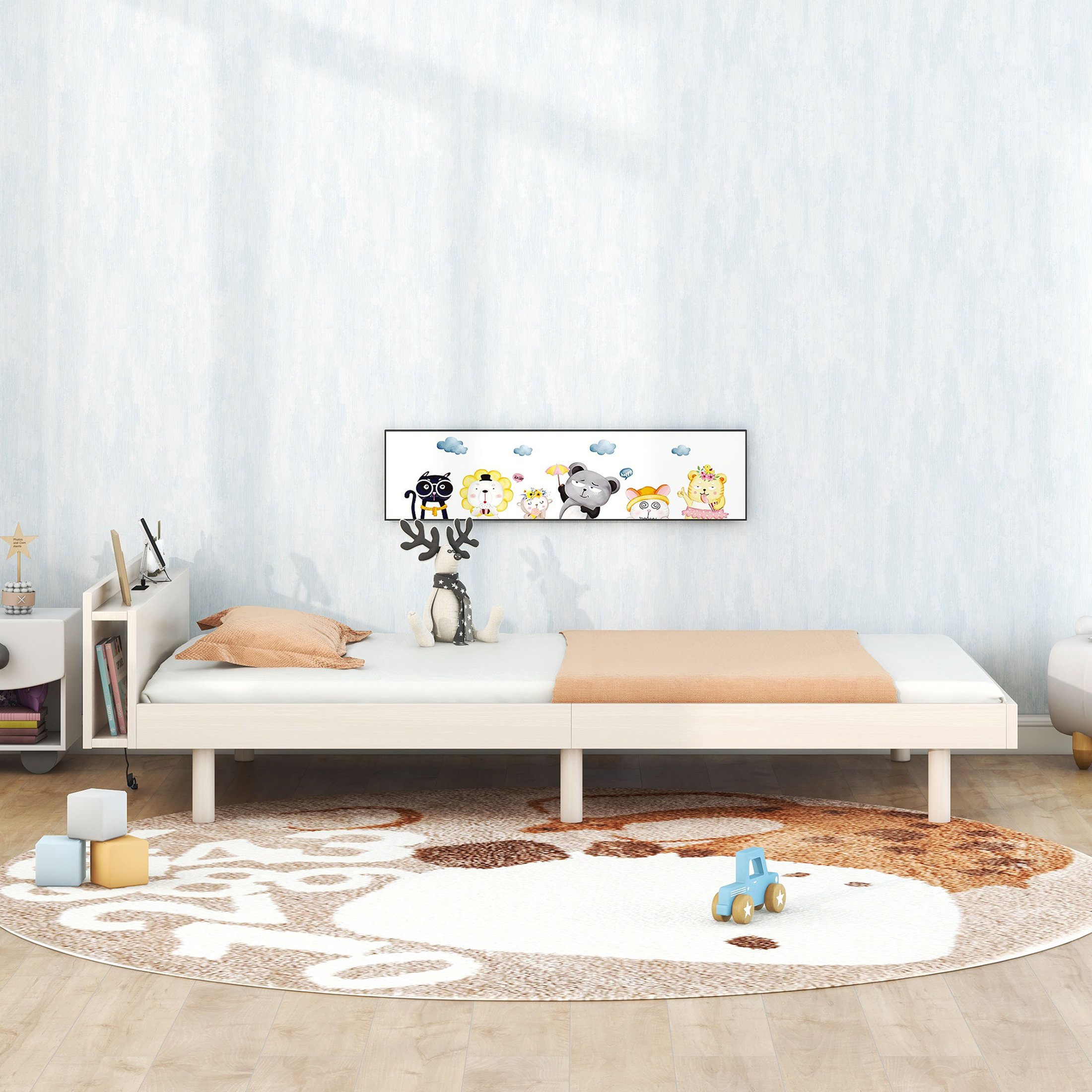 Ebern Designs Modern Design Twin Size Platform Bed Frame - Wayfair Canada
