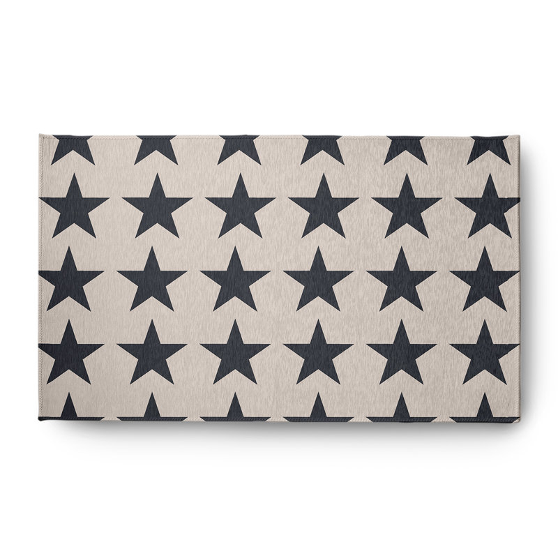 Dorianne Chenille Geometric Indoor / Outdoor Rug, Rectangle 3' x 5'