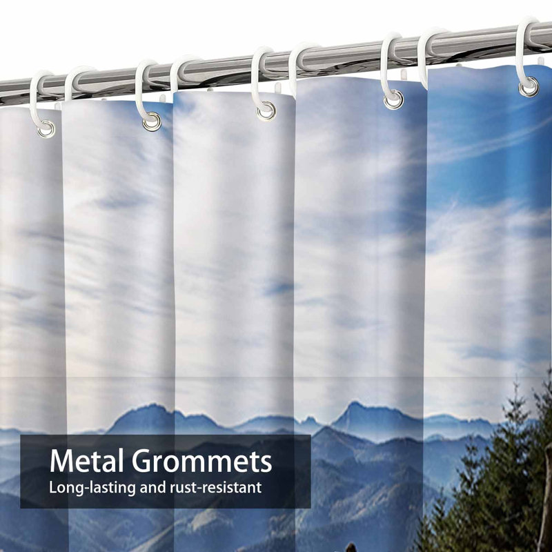 Montagne, paysages automnaux, architecture de campagne, automne magnifique avec 12 crochets, L 72 po x l 84 po