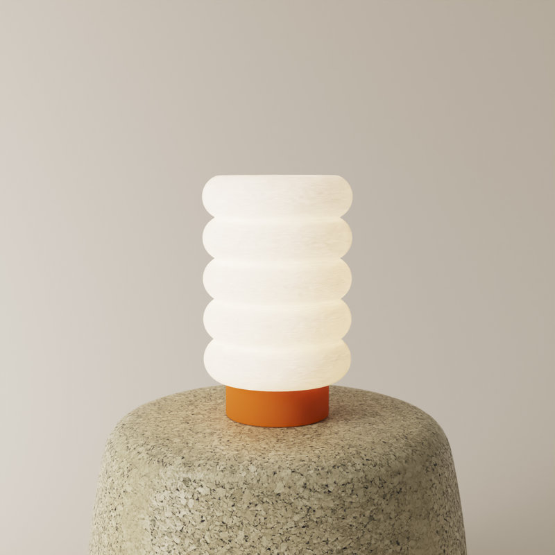 Argizari Table Light, 10" H x 6" W x 6" D, Persimmon