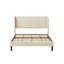 Lit tapissier Linda, ivoire chenille, très grand lit-2133179509
