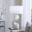 Cobra Ricestone Table Lamp with Linen Shade