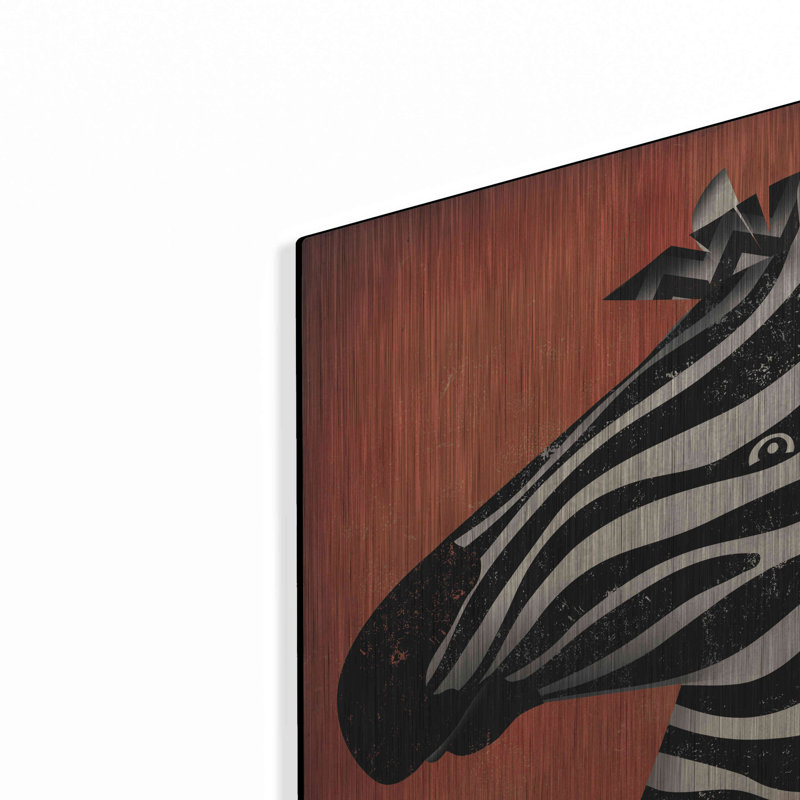 «Zebra Wow» par Ryan Fowler, H 12 po x l 12 po