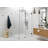 Illume 47 in. x 47.5 in. x 78 in. 90-degree Fully Frameless Wall Hinged Glass Shower Enclosure-60637097
