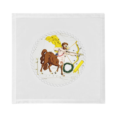 Zodiac Sagittarius Cotton Sateen Dinner Napkins