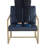 Everdeen Tufted Polyester Armchair, Living room chair, Bedroom chair with  metal frame-1163537093-1161246923