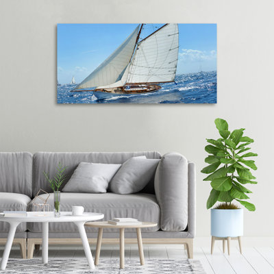 Yacht - Wrapped Canvas Print
