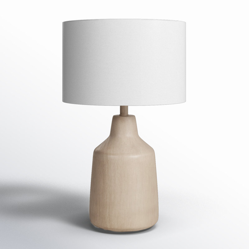 Lockwood Concrete Table Lamp - Modern 25" Design