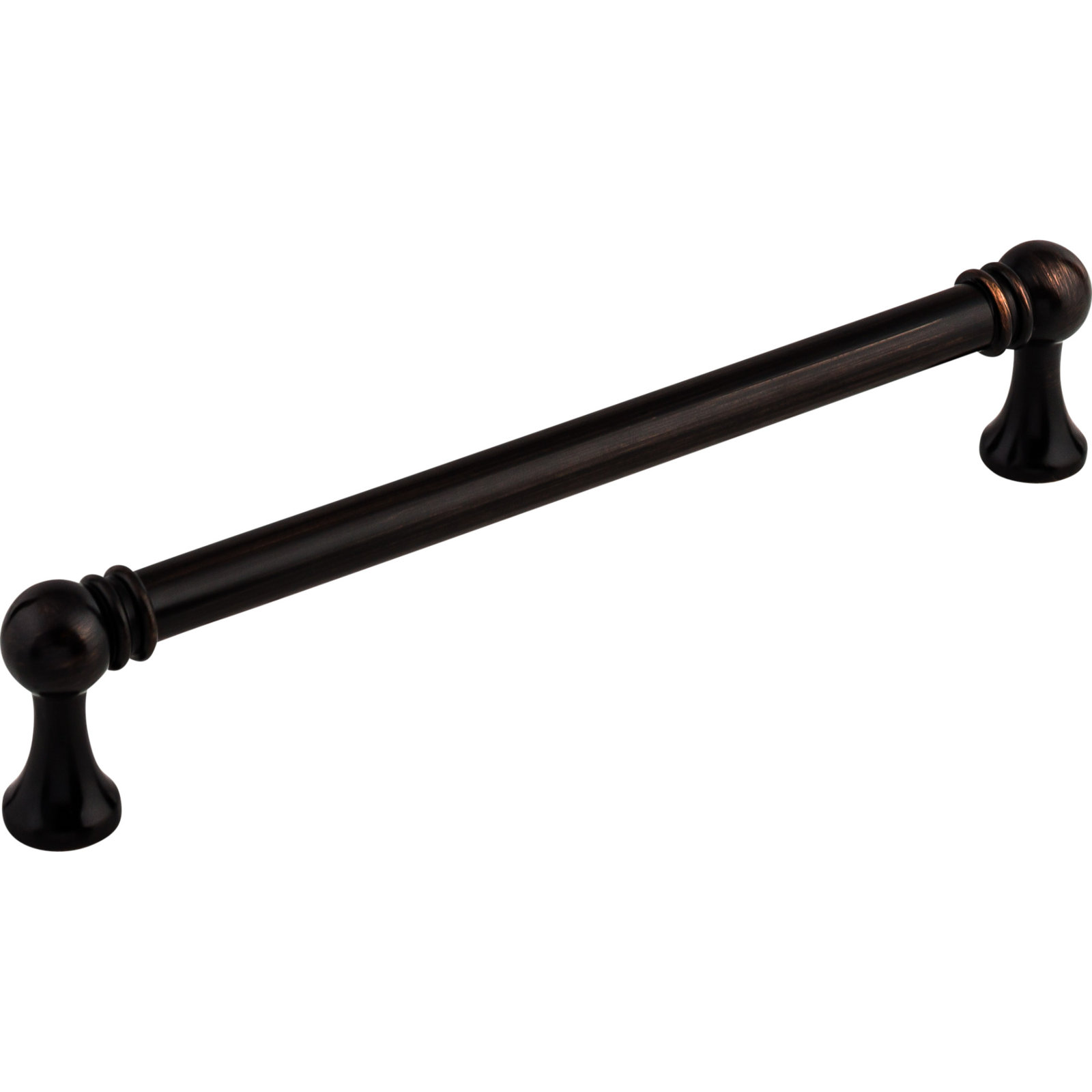 Kara Bar Cabinet Pull, 6 5/16", Tuscan Bronze