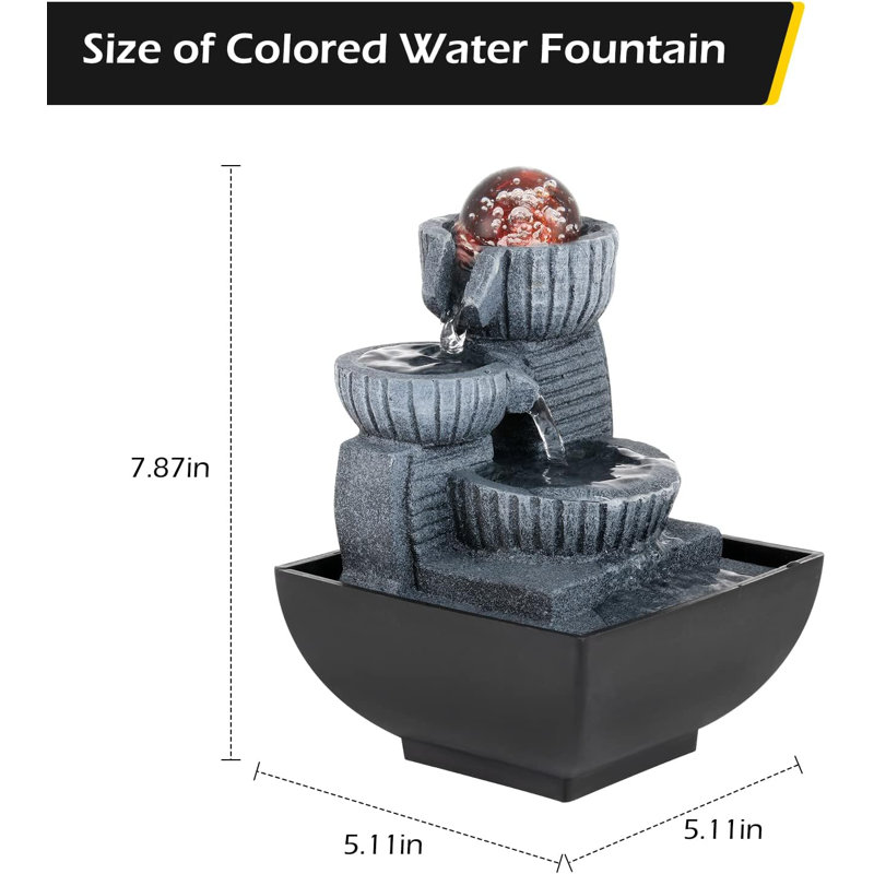 Fontaine cascade Feng Shui