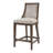 Morpeth Upholstered Counter Stool with Solid Wood Frame