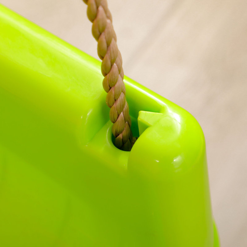 Outsunny Swing Seat for Toddler 3 in 1 Baby Swing with Belt Green