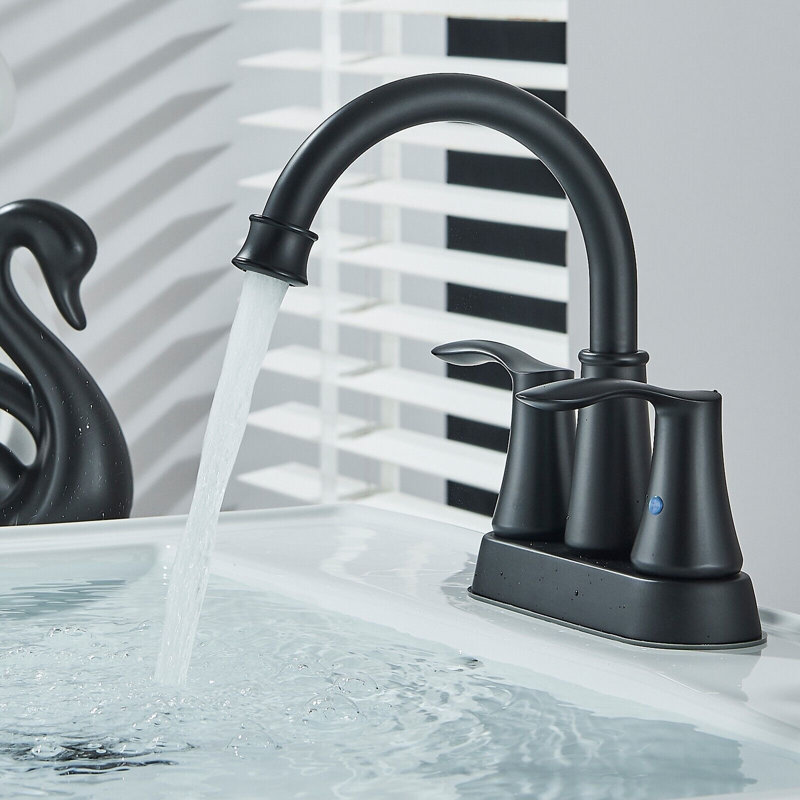 Robinet de salle de bain à ensemble central avec bonde