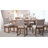 Striped Dining Chair with Solid Wood Sled Leg Design (Set of 6)-1372520354-1372520359-1372520358