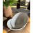 Light Rain Durable White Porcelain Cereal Bowl