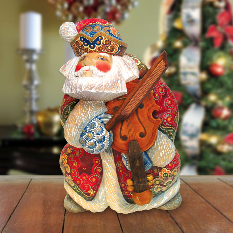 Derevo père noël violin musicien Fifield