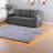 Space-saving Extendable Sofas, Dark Gray Linen For Modern Living Spaces