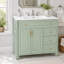 Meuble-lavabo de 91 cm (36 po) avec lavabo et tiroir rabattable-1788377204