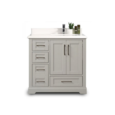 Eser 36'' Single Bathroom Vanity with Top