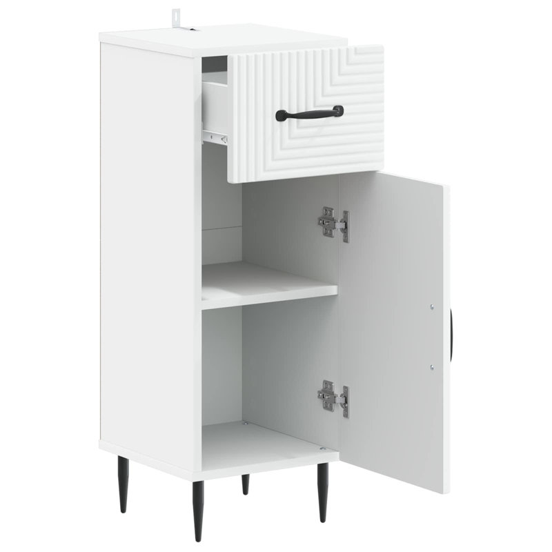 Bathroom Storage, White