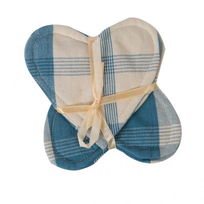 Cotton 4 Piece Coaster Set