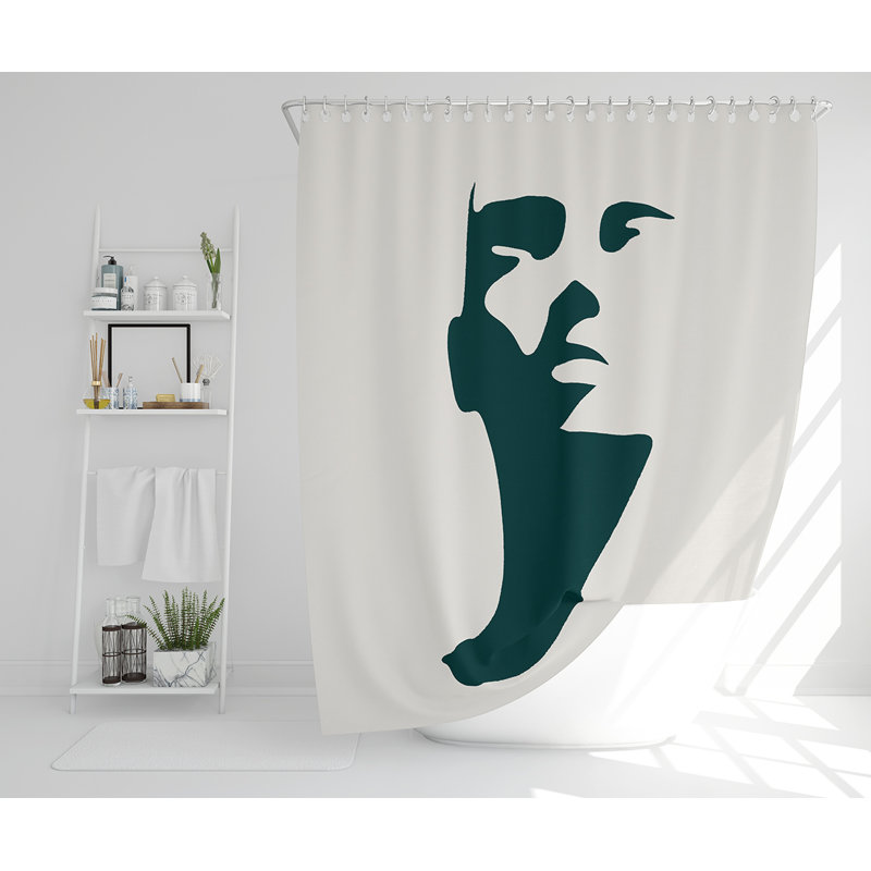 Elizel 13 Piece Polyester Shower Curtain Set
