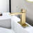 Single Hole Bathroom Faucet With Pop-Up Drain Single Handle Bathroom Sink Faucets Modern Stainless Steel Bathroom Basin Taps With Deck Plate-109264307