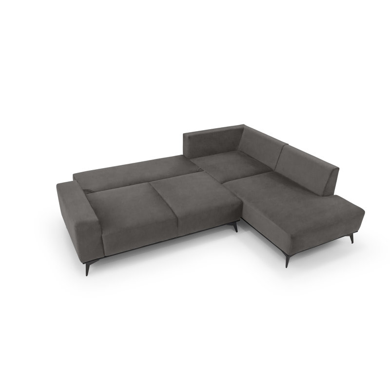 5 Seater Corner Sofa, Grey