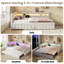 Upholstered Daybed with Trundle Bed