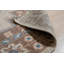 Tapis oriental en laine noué à la main beige exquis Kiran-1402285380