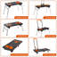 7-in-1 Multifunctional Folding Work Table, Portable Adjustable Workbench for Garage/Home, as Sawhorse, Scaffold, Platform, Car Creeper, Hand Truck with Wheels