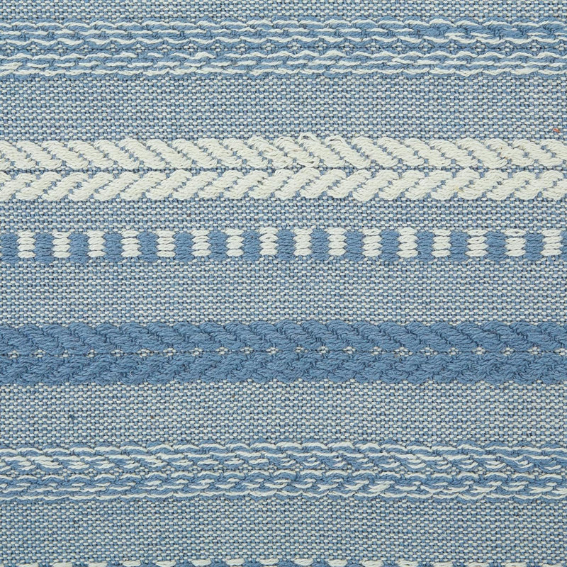 Chemin de table Elco, 15 po x 113 po, Bleu