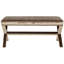 Banc en bois massif Keldah-132639127
