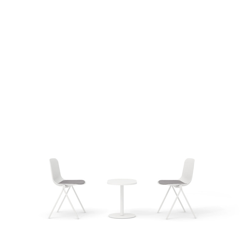 Key Key Chairs, ensemble de tables d'appoint Tucker, Blanc