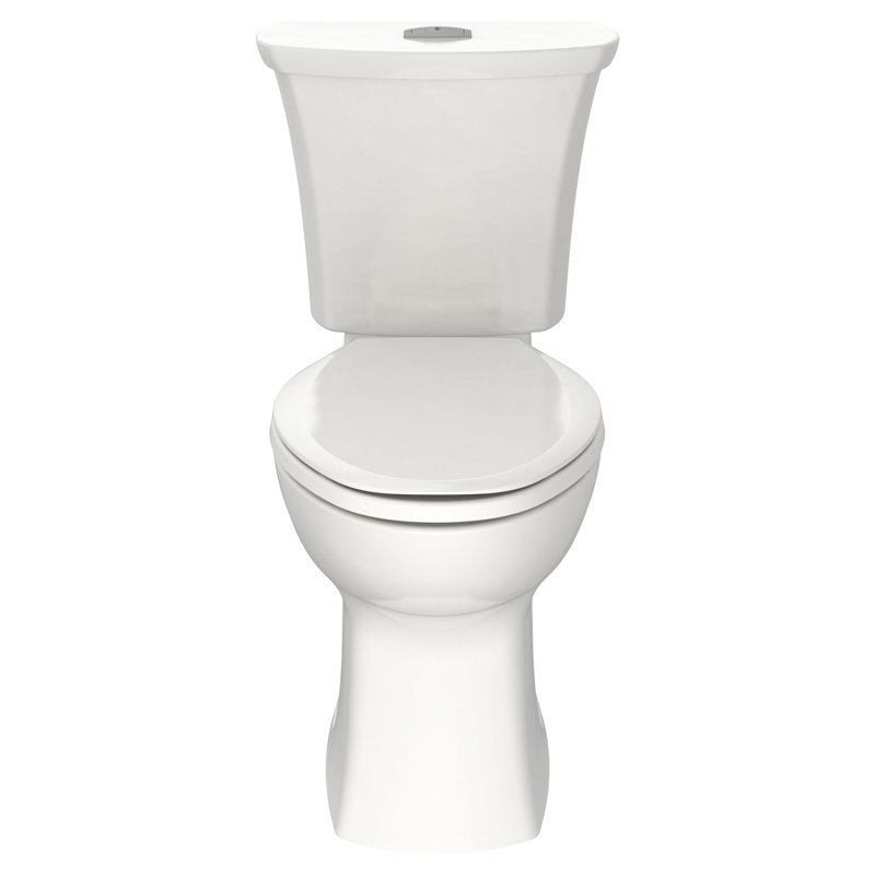 Edgemere White Dual Flush Elongated Two-Piece Toilet