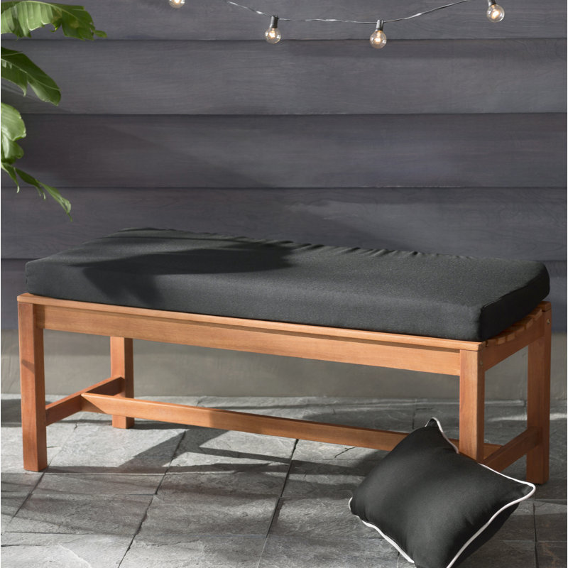 Outdoor 3'' Bench Cushion, 3" H x 48" W x 19" D, Polyester