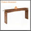 Console en bois, buffet à dossier L 62 po x H 31 po, table d'appoint pour vestibule et entrée