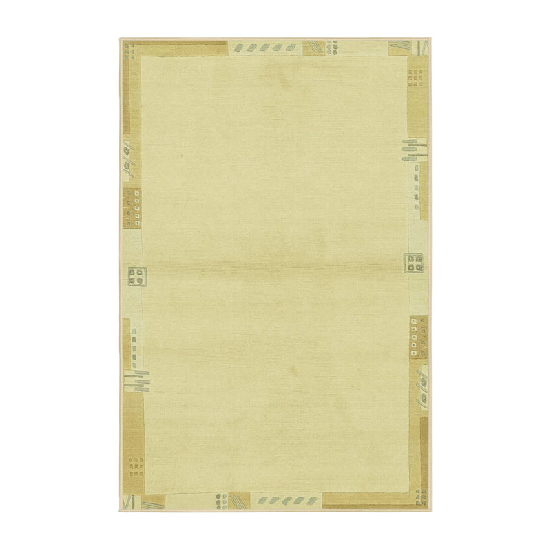Tapis décoratif multicolore à motif abstrait, Rectangle 8 pi x 12 pi