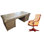 Infinity Solid Wood Executive Desk