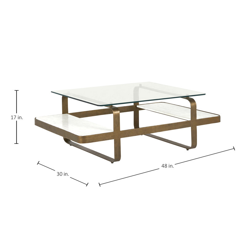 Winnipeg Sled Coffee Table with Storage
