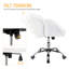 Desk Chair With Petal-shaped Backrest-1328498892