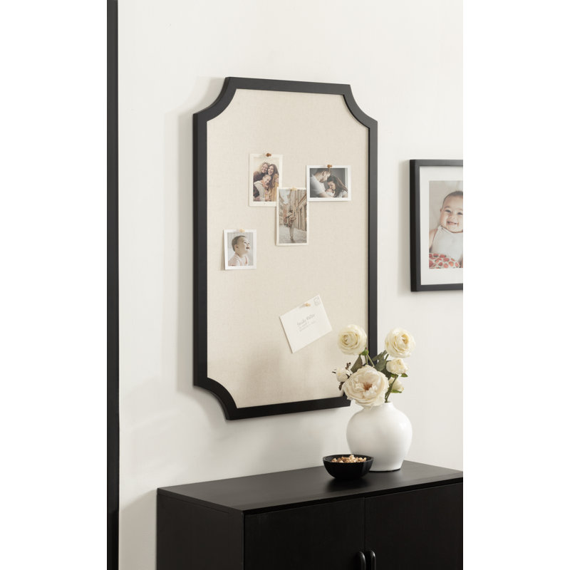 Tableau d'affichage en tissu festonné Holbrook