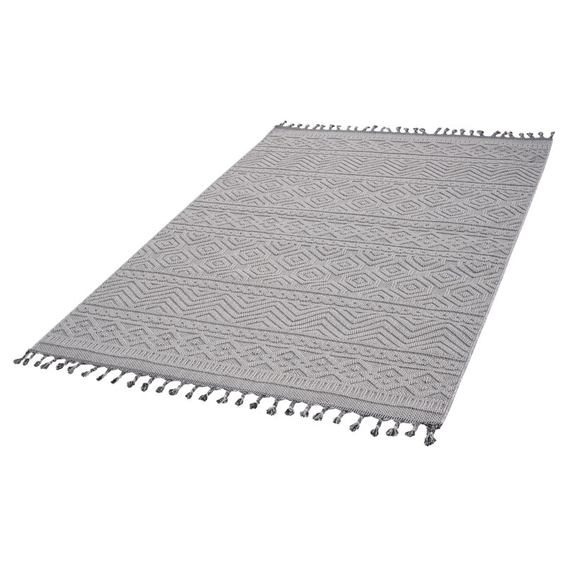 5X7 Area Rug Geometric Indoor-Outdoor