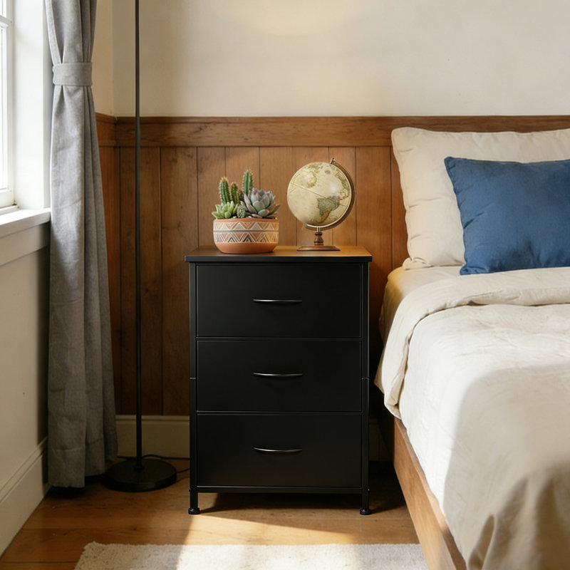 Chest of Drawers, Black