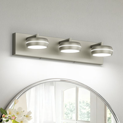 Dimmable LED Multi-Light Bathroom Vanity Fixture 5500K