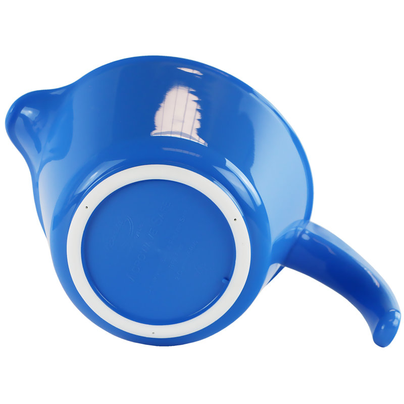 Bol en plastique Alicio de Ebern Designs, Azure